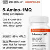 5-Amino-1MQ 50mg (60 Capsules) - Peptide Sciences 2 5 amino 1mq 50mg 60 capsules peptide sciences peptideo 571