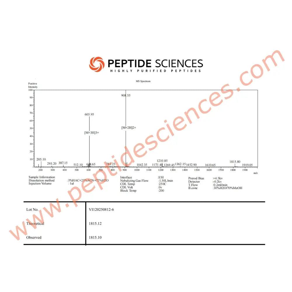 AOD9604 6mg - Peptide Sciences 5 AOD9604 6mg - Peptide Sciences - Image 5