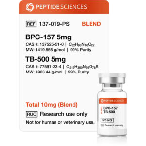 BPC-157, TB-500 Wolverine stack 10mg (Blend) - Peptide Sciences