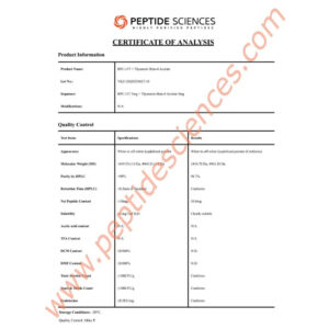 BPC-157, TB-500 Wolverine stack 20mg (Blend)  - Peptide Sciences - Image 3