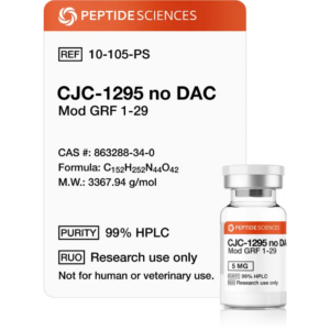 CJC-1295 5 mg - no DAC (Mod GRF 1-29) - Peptide Sciences