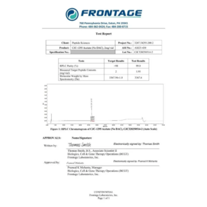 CJC-1295 5 mg - no DAC (Mod GRF 1-29) - Peptide Sciences - Image 6