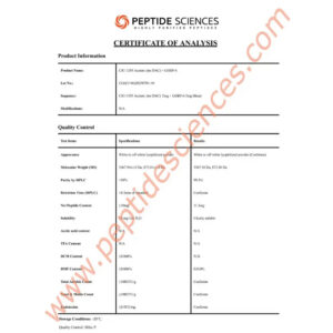 Alternative view of CJC-1295 (No DAC), GHRP-6 | 10mg (Blend) - Peptide Sciences