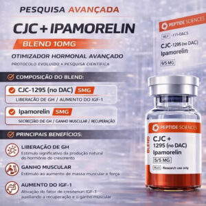 CJC-1295 (no DAC), Ipamorelin 10mg (Blend) - Peptide Sciences - Image 2