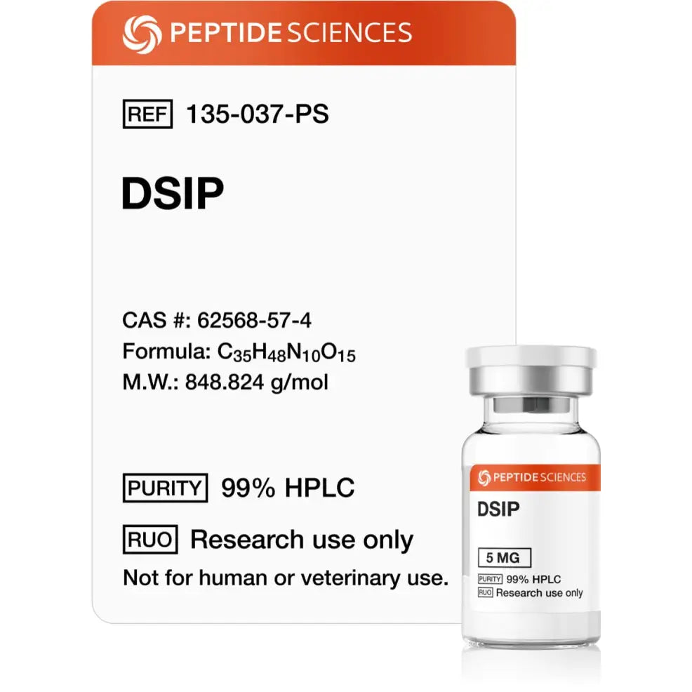 DSIP 5mg - Peptide Sciences 1 DSIP 5mg - Peptide Sciences