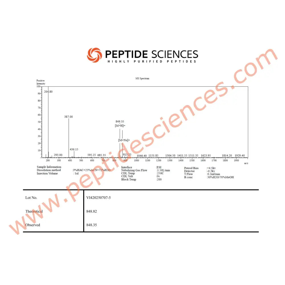 DSIP 5mg - Peptide Sciences 6 DSIP 5mg - Peptide Sciences - Image 6