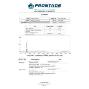Epithalon (Epitalon) 50 mg - Peptides Sciences - Image 4