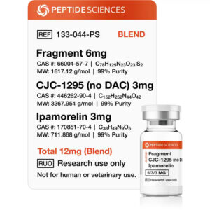 Fragment, CJC-1295 (No DAC), Ipamorelin 12mg (Blend) - Peptide Sciences