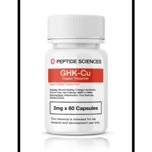 Alternative view of GHK-Cu (2mg x 60 Capsules) (Copper Tripeptide) - Peptide Sciences