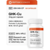ghk cu 2mg x 60 capsules copper tripeptide peptide sciences 537