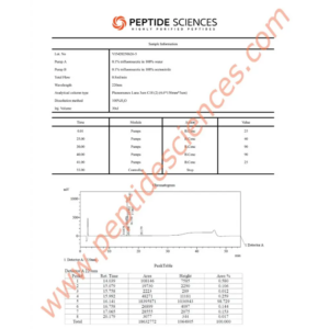 GHRH 10mg - Peptide Sciences - Image 2