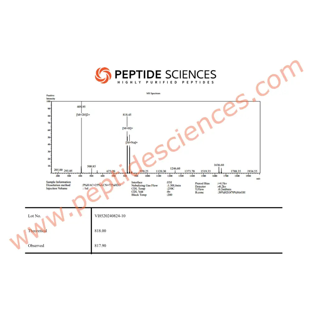 GHRP-2 10mg - Peptide Sciences 7 GHRP-2 10mg - Peptide Sciences - Image 7