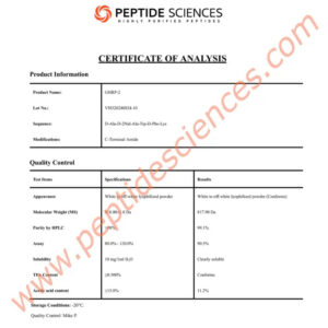 GHRP-2 10mg - Peptide Sciences 11 GHRP-2 10mg - Peptide Sciences - Image 5