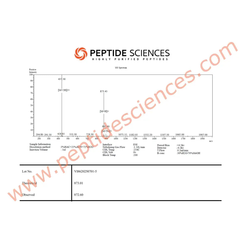 GHRP-6 10mg - Peptide Sciences 5 GHRP-6 10mg - Peptide Sciences - Image 5