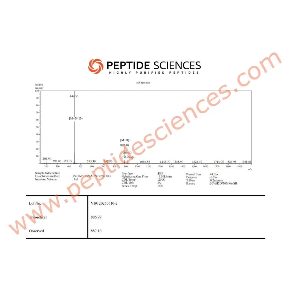Hexarelin 5mg - Peptide Sciences 9 Hexarelin 5mg - Peptide Sciences - Image 9