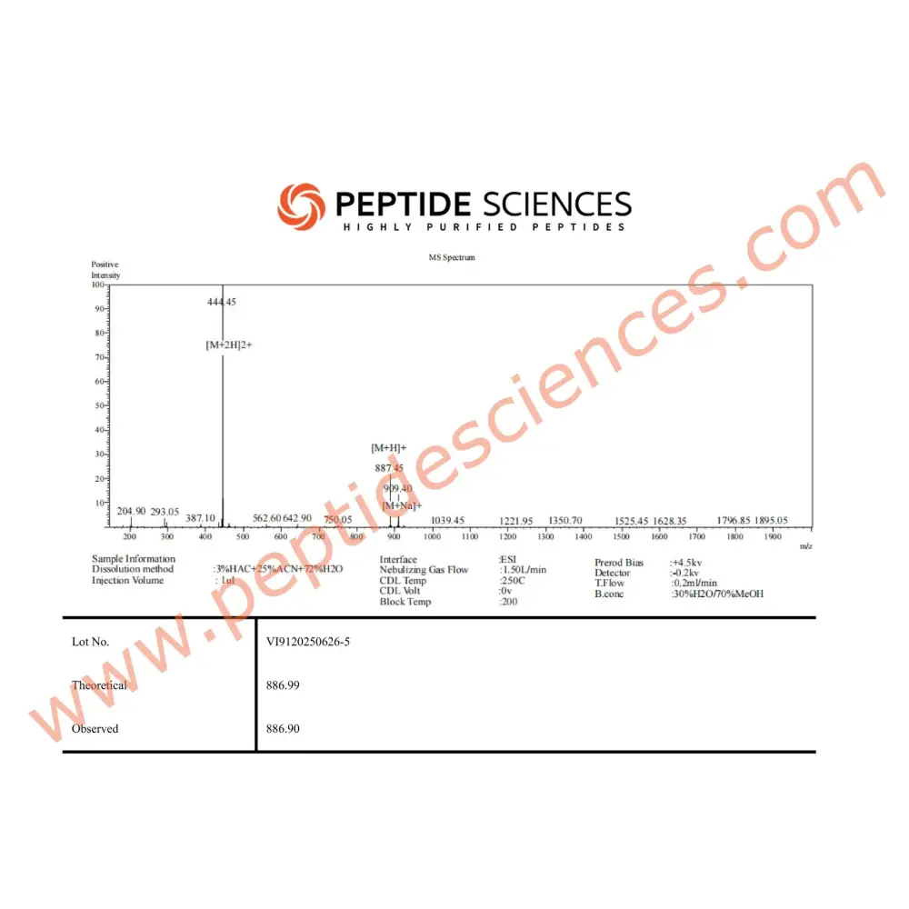 Hexarelin 5mg - Peptide Sciences 5 Hexarelin 5mg - Peptide Sciences - Image 5