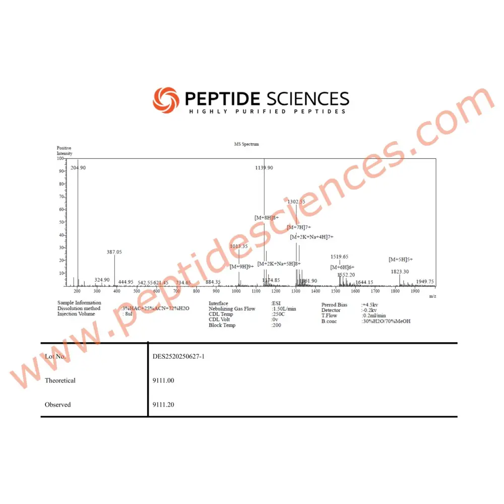 IGF-1 DES 1mg - Peptide Sciences 5 IGF-1 DES 1mg - Peptide Sciences - Image 5