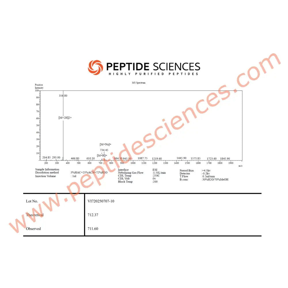 Ipamorelin 10mg - Peptide Sciences 5 Ipamorelin 10mg - Peptide Sciences - Image 5