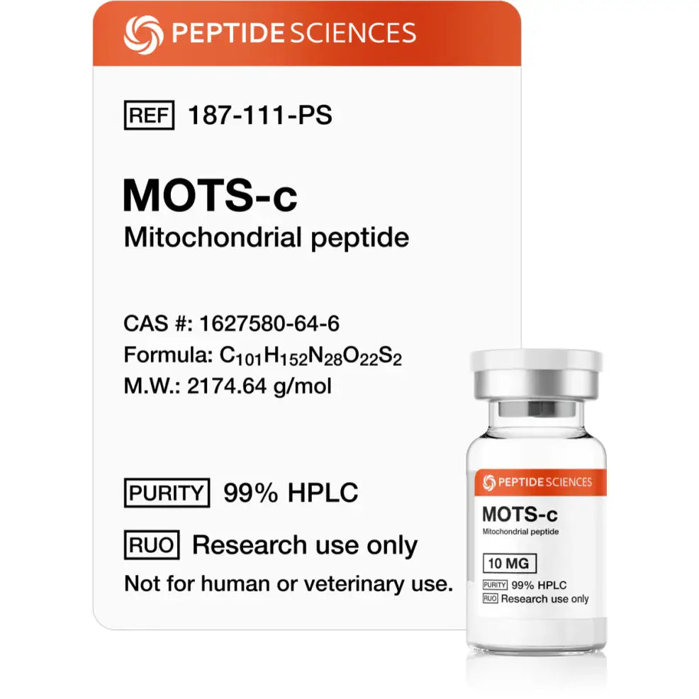 MOTS-c 10mg - Peptide Sciences 1 MOTS-c 10mg - Peptide Sciences