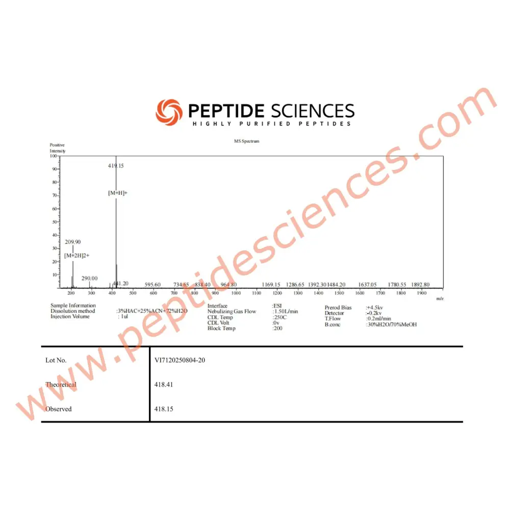 Pinealon 20mg (Bioregulator) - Peptide Sciences 5 Pinealon 20mg (Bioregulator) - Peptide Sciences - Image 5