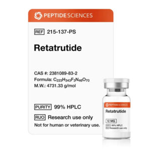 Retatrutide 12 mg - Peptide Sciences