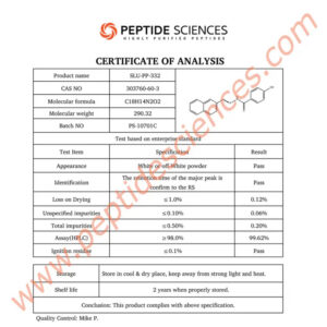 SLU-PP-332 250 mcg (60 Capsules) - Peptide Sciences 7 SLU-PP-332 250 mcg (60 Capsules) - Peptide Sciences - Image 3