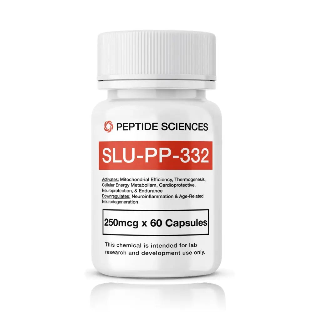 SLU-PP-332 250 mcg (60 Capsules) - Peptide Sciences 2 SLU-PP-332 250 mcg (60 Capsules) - Peptide Sciences - Image 2