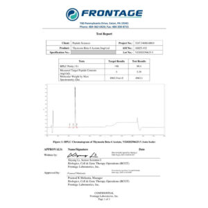 TB-500 (Thymosin Beta-4) (43aa) 5mg - Peptide Sciences 11 TB-500 (Thymosin Beta-4) (43aa) 5mg - Peptide Sciences - Image 6