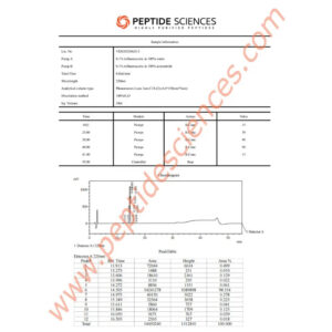 TB-500 (Thymosin Beta-4) (43aa) 5mg - Peptide Sciences 9 TB-500 (Thymosin Beta-4) (43aa) 5mg - Peptide Sciences - Image 4
