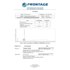 Tesamorelin 5 mg - Peptide Sciences 5 Tesamorelin 5 mg - Peptide Sciences - Image 2
