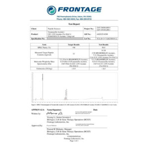 Tesamorelin, CJC-1295 (no DAC), Ipamorelin 12mg (Blend) - Peptide Sciences 19 Tesamorelin, CJC-1295 (no DAC), Ipamorelin 12mg (Blend) - Peptide Sciences - Image 10