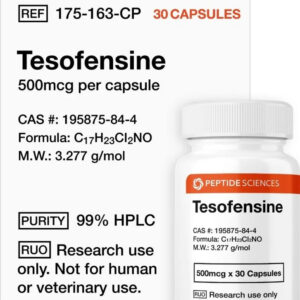 Tesofensine 500mcg (30 Capsules) - Peptide Sciences 6 Tesofensine 500mcg (30 Capsules) - Peptide Sciences - Image 3