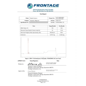 Thymalin 20mg - Peptide Sciences 13 Thymalin 20mg - Peptide Sciences - Image 7