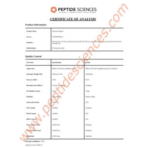 Thymosin Alpha-1 10 mg - Peptide Sciences - Image 7