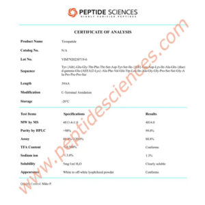 Tirzepatide 15 mg - Peptide Sciences - Image 2