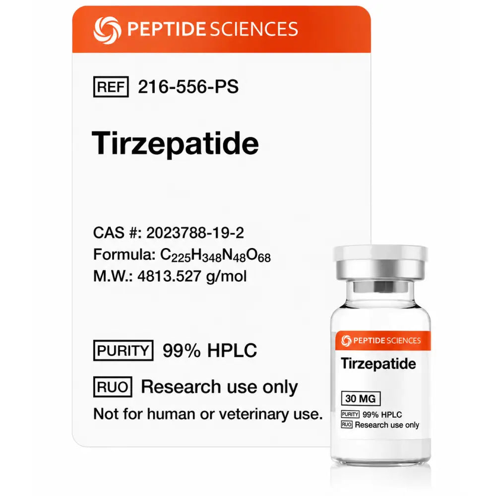 Tirzepatide 30mg - Peptide Sciences 1 Tirzepatide 30mg - Peptide Sciences