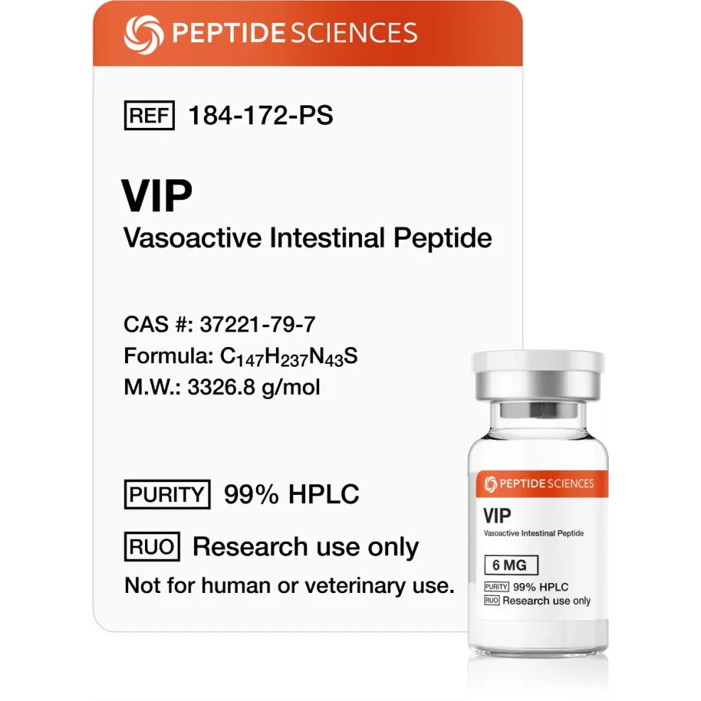 VIP 6mg - Peptide Sciences 1 VIP 6mg - Peptide Sciences